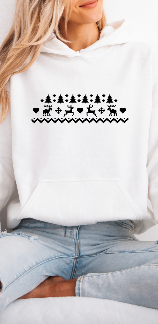 Ugly Sweater Christmas Hoodie