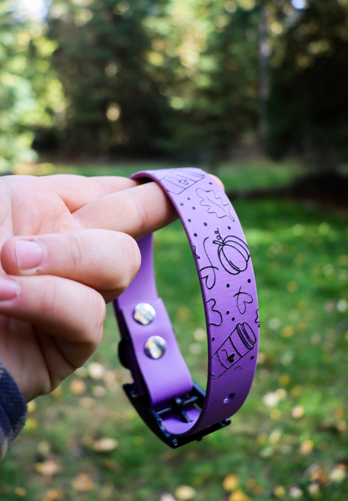 Pumpkin Spice Buckle Collar