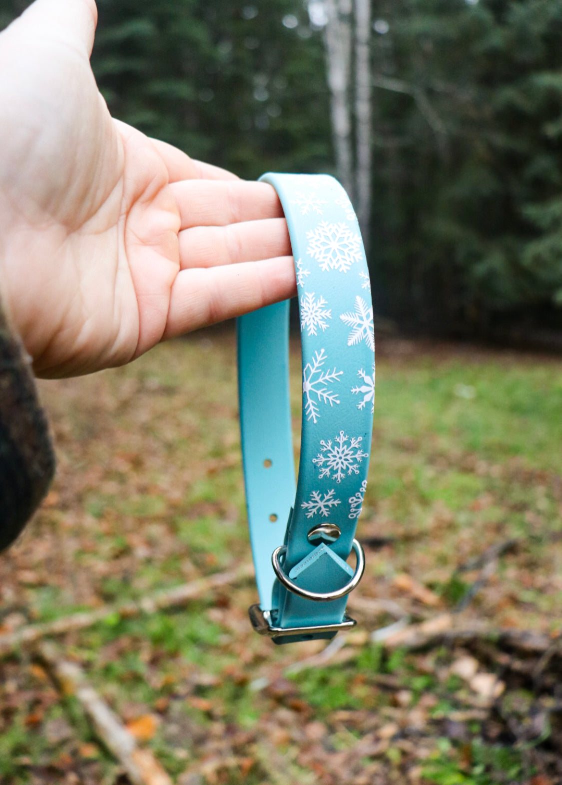Snowflake Buckle Collar