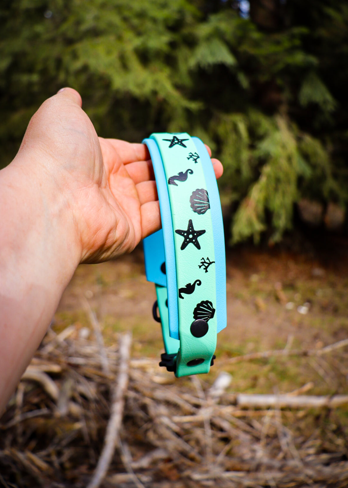 Under The Sea Buckle Collar